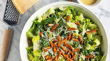 Twigz Pretzels - Delicious homemade Caesar Salad with Twigz croutons!