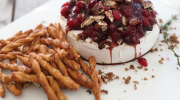 Baked Cranberry Brie and TWIGZ